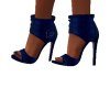 Blue Denim Heels