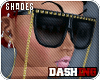 [Ds]Shades Gold n blk;