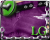 Denim Skirt - Purple, LG
