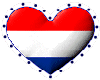 Netherlands Heart stcker