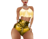 LEATHER GOLD OUTFIT RXL