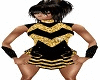 Sexy black/gold dress