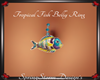 Tropical Fish Belly Ring