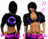 Purple Dj Skull Jacket 