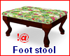 !@ Antique foot stool