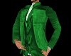 Green Suede Jacket Top