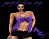 purple love top