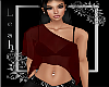 xLx Red Off shoulder Top