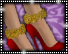 Rach*Gold Tinsel Anklets