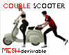 70s Couple Scooter 4p