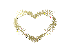 Animated Gold Heart