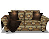 Brown Kissing Couch