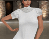 glittery white dress