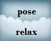 Pose Sit Relaxed