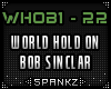 World Hold On - Bob S.