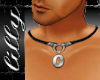 Leather Necklace O