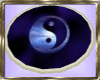 QT~Blue Yin Yang rug