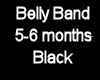 belly band 5-6 m black
