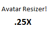 Avatar Resizer .25X