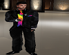 Black/Rainbow Full Suit
