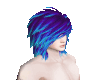 Purple Ice tripped hair