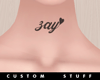 Custom Neck Tattoo 5