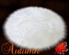 Bright White fur rug
