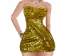 SEXY PARTY DRESS GOLD