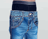 #Length Blue Jeans