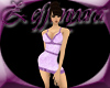 Z Purple Mini Sundress