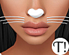 T! White Bunny Nose Zell