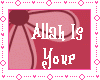 Allah is ur Destiny