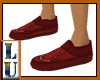 red mocassins