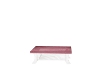 PINK & WHITE END TABLE