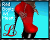Red Boots w/ Heart
