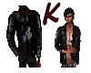 ~K~leather jacket 
