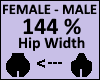 Hip Scaler 144%