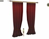 LAR Red Royal  Curtains
