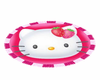 HELLO KITTY OVAL RUG