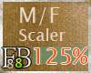 /F8B8 Scaler 125%(M/F
