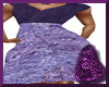 Ladies Purple Floral Dr