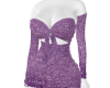 B Purple Glittre