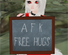 Afk Neck Sign-Free Hugs