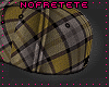 [N] Plaid Cap Yellow