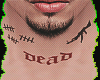 Tattoo Neck Dead