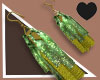 0123 Glow Fabric Earring