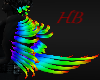 .:HB:. Rainbow Feathers