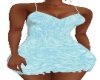 blue wave mini dress rl