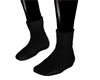 KaT Longer Black Socks