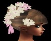 brown bride white&pink